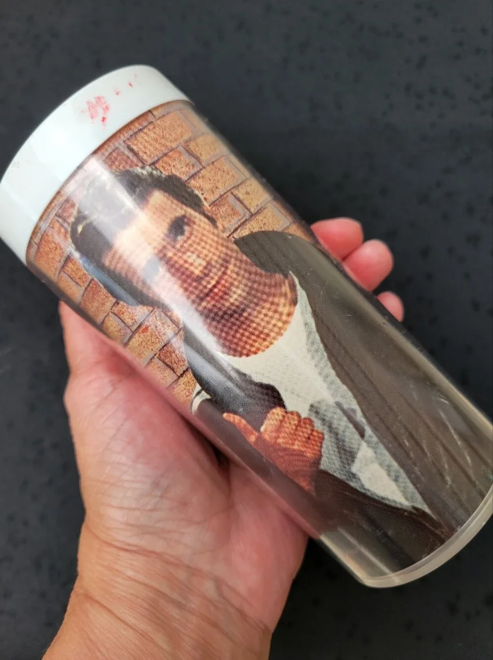 Vintage 1976 The Fonz Plastic Cup ~ Fonzie ~ Happy Days ~ 1970s ~ Retro ~ Cute!